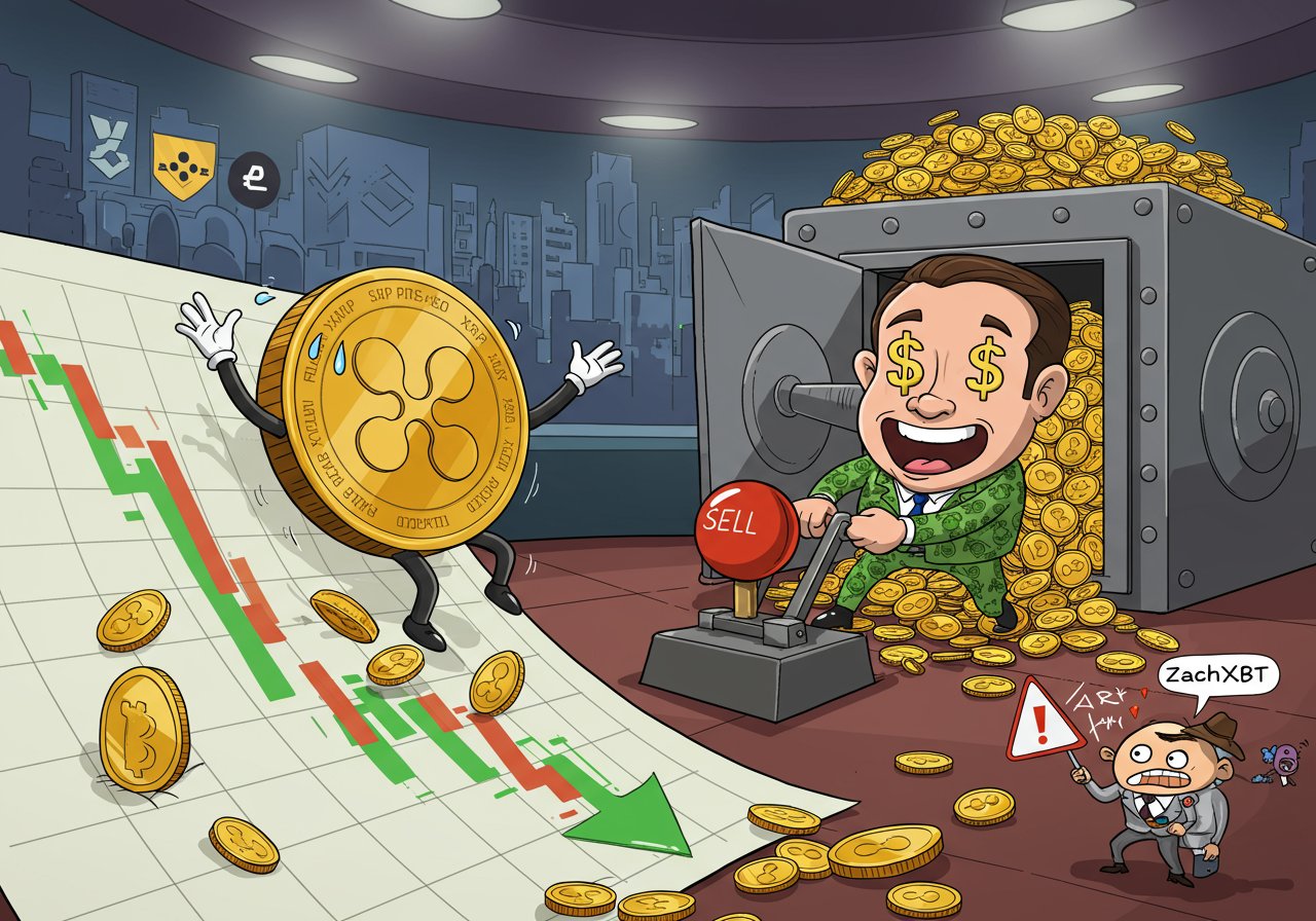 XRP Sell-Off: Ripple Co-Founder’s 5M Transaction Sparks Controversy XRP Sell-Off: Ripple Co-Founder’s 5M Transaction Sparks Controversy