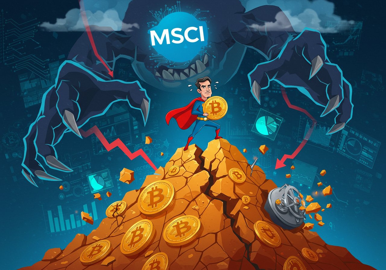 Saylor Fights MSCI Exclusion: MicroStrategy’s Bitcoin Strategy Under Pressure