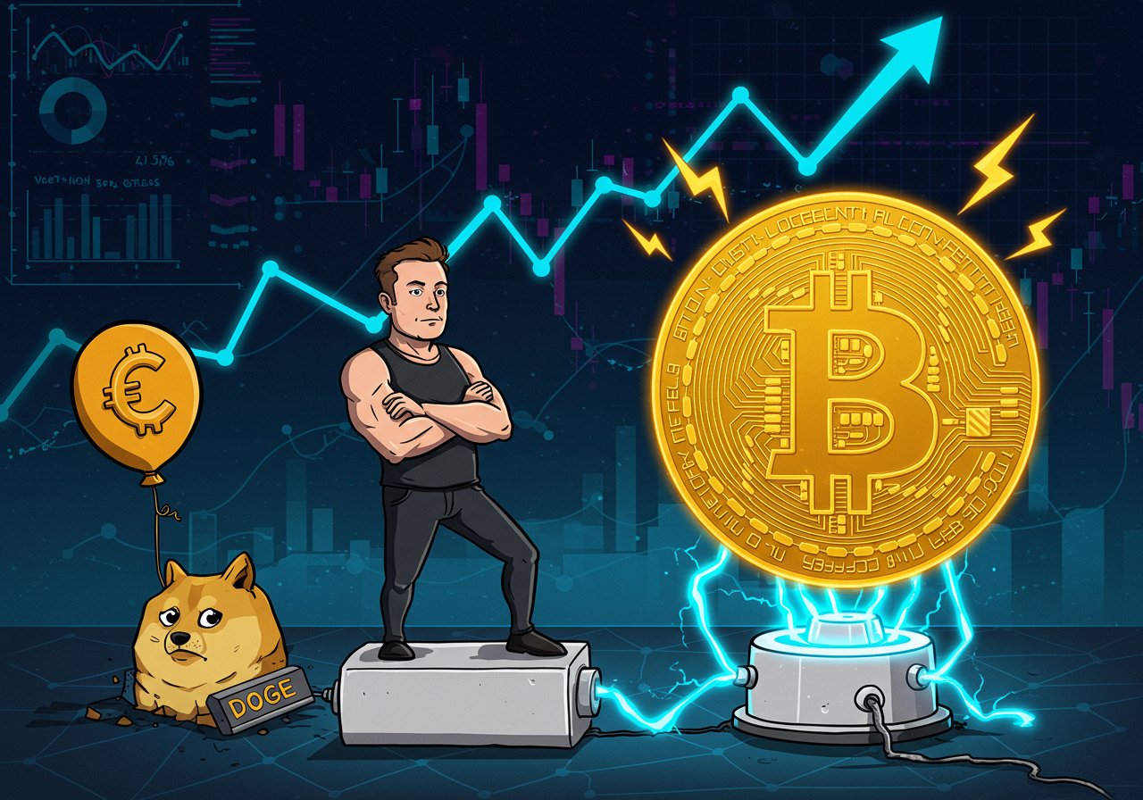 Musk’s Bitcoin Revelation: From DOGE Disappointment to Energy-Backed Future