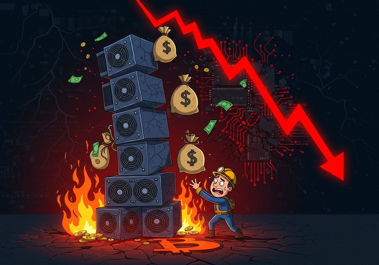 Bitcoin Miners Face “Harshest Margin” Environment Amidst Price Downturn