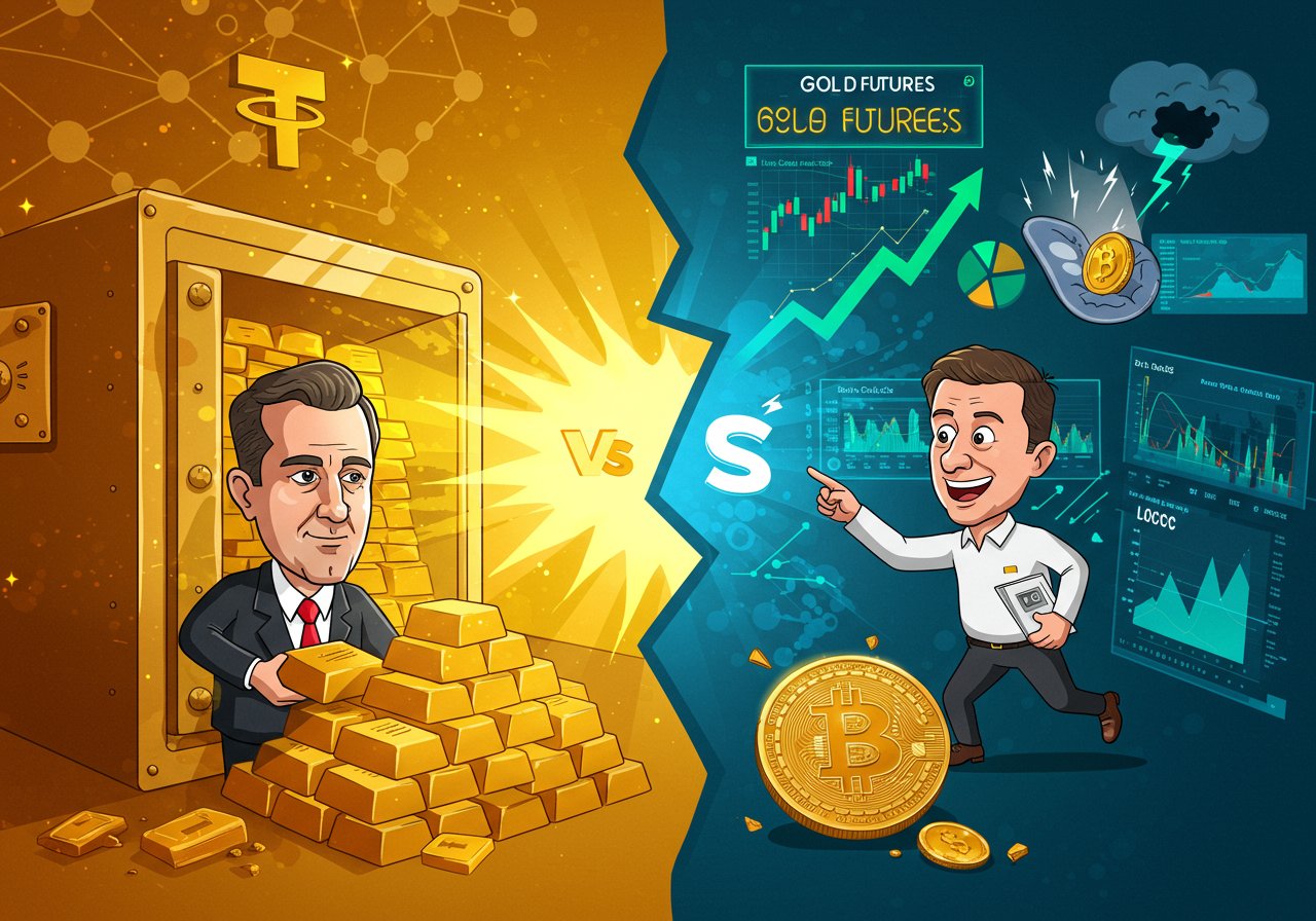 Tether’s Gold Rush: A Tale of Bullion and Bitcoin’s Lag Tether’s Gold Rush: A Tale of Bullion and Bitcoin’s Lag