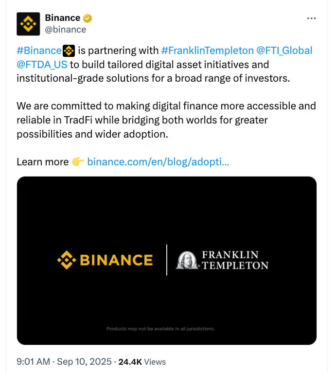 Source: Binance