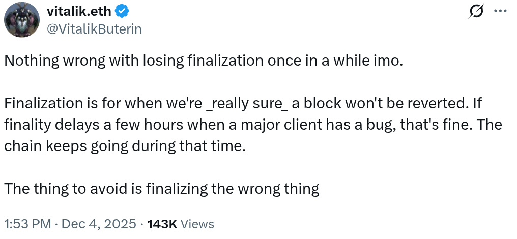 Source: Vitalik Buterin