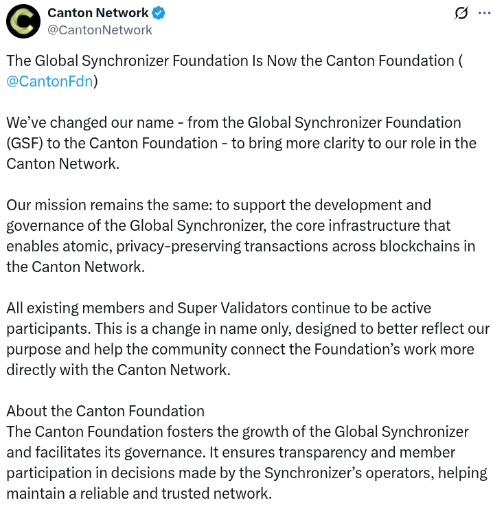 Source: Canton Network