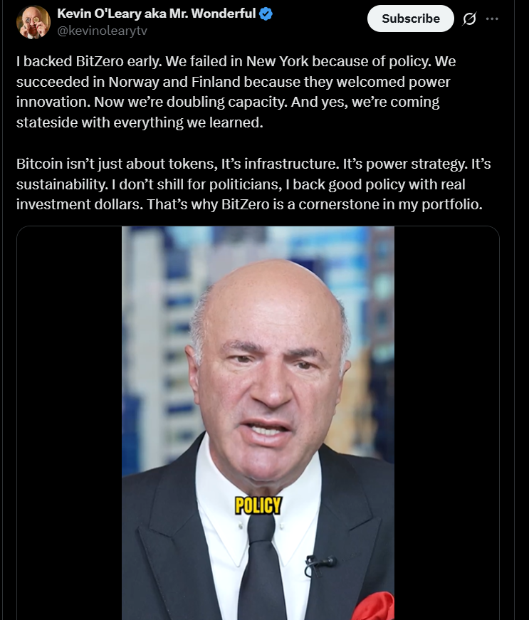 Source: Kevin O’Leary