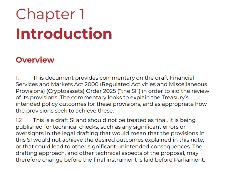 The government sought commentary on its proposed rule changes. Source: Gov.uk