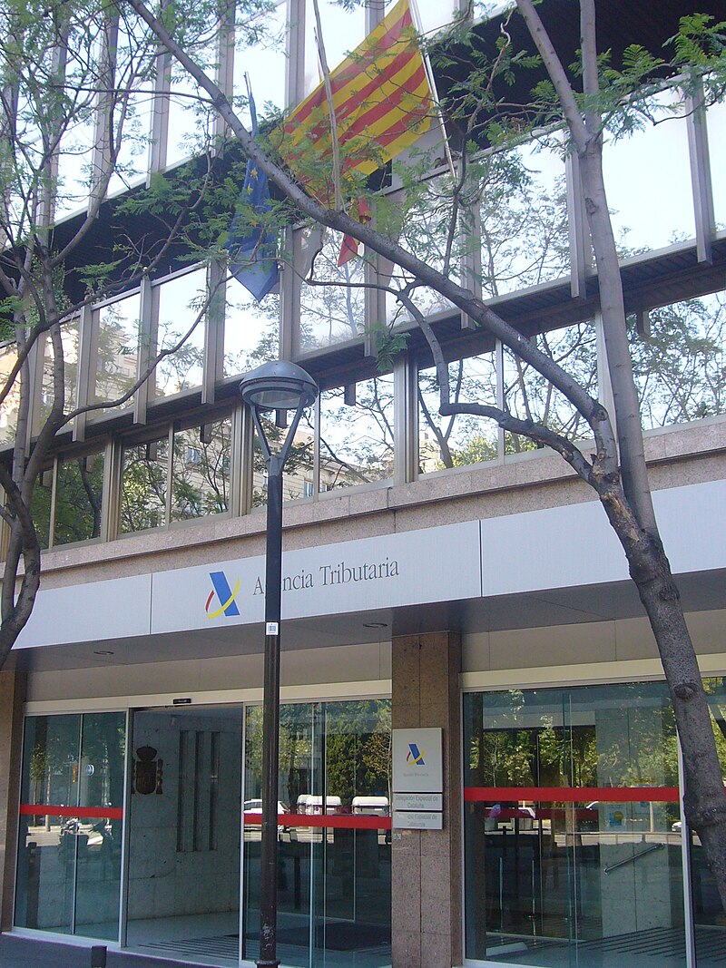 Spanish Agencia Estatal de Administración Tributaria offices in Barcelona. Source: Wikimedia