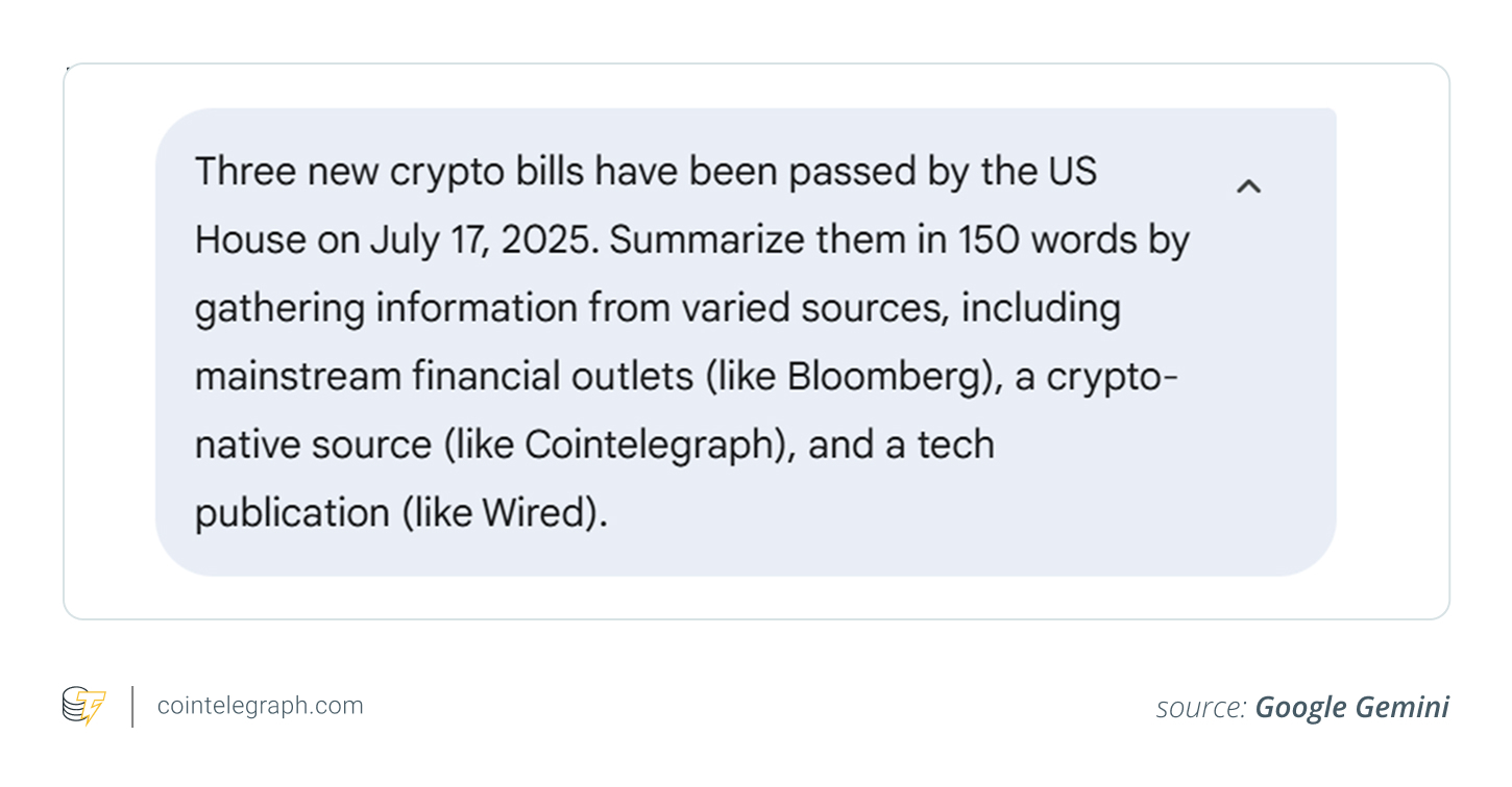 How to use Google Gemini to turn crypto news into trade signals