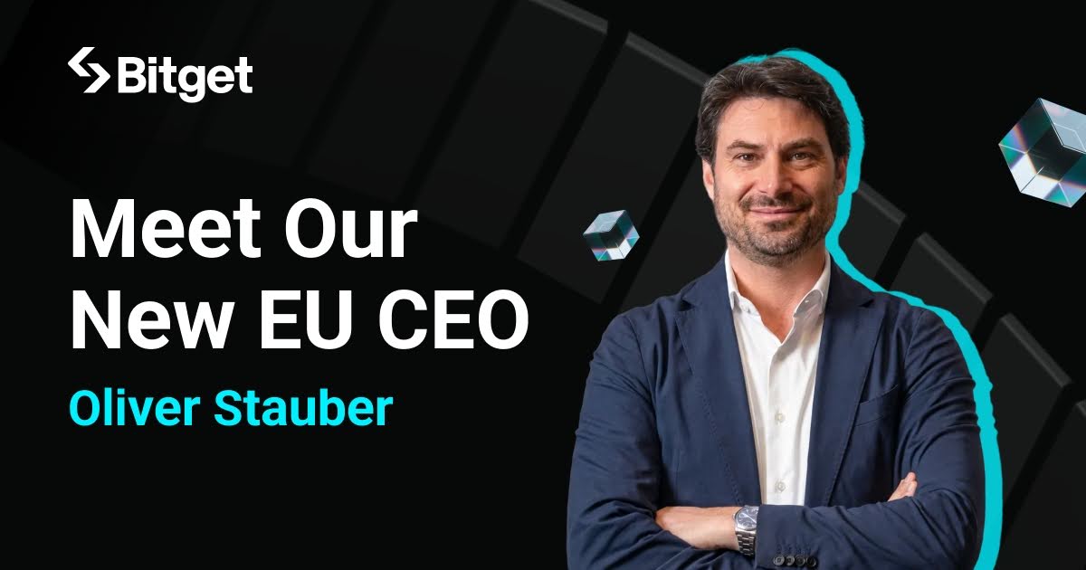 Former Bitpanda legal chief Oliver Stauber. Source: Bitget