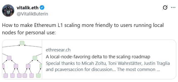 Source: Vitalik Buterin