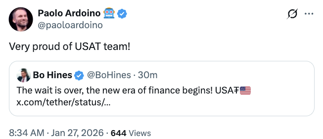 Source: Paolo Ardoino