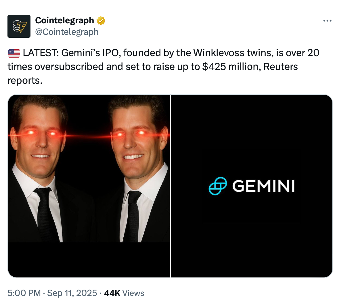Source: Cointelegraph