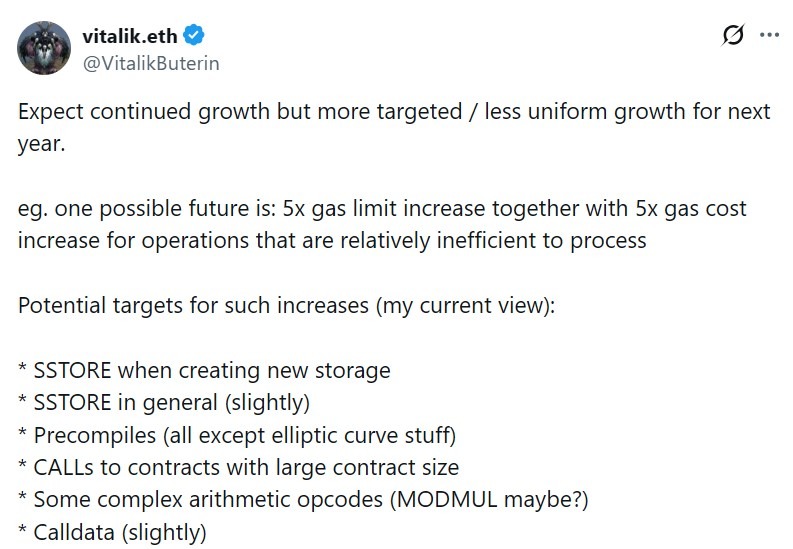 Source: Vitalik Buterin