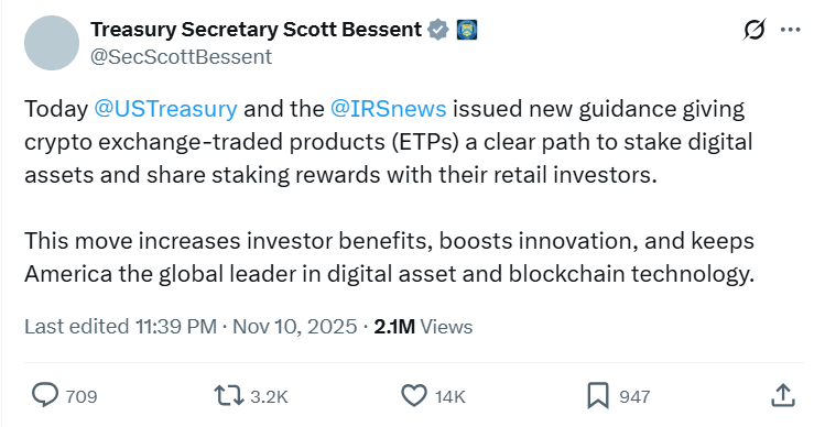 Source: Scott Bessent