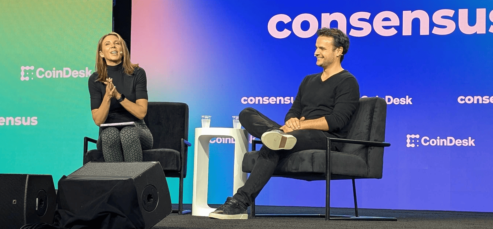 Robinhood's Johann Kerbrat at Consensus 2025. Source: Cointelegraph