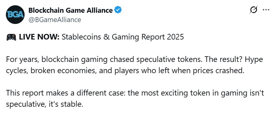 Source: Blockchain Gaming Alliance