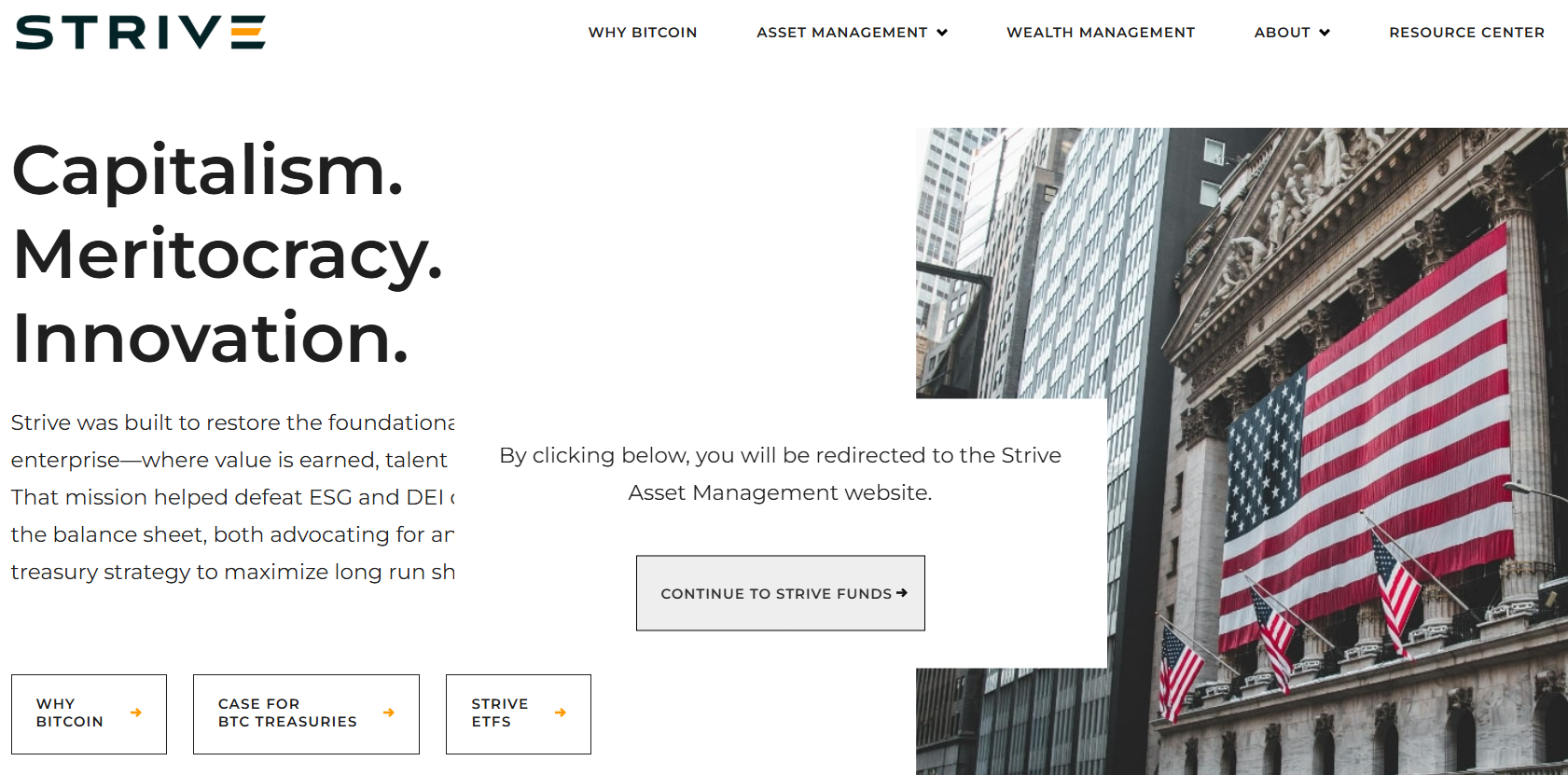 Ramaswamy founded Strive in 2022. Source: Strive
