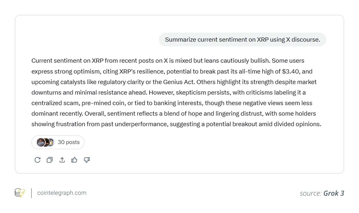 How to read market sentiment with ChatGPT and Grok before checking a chart