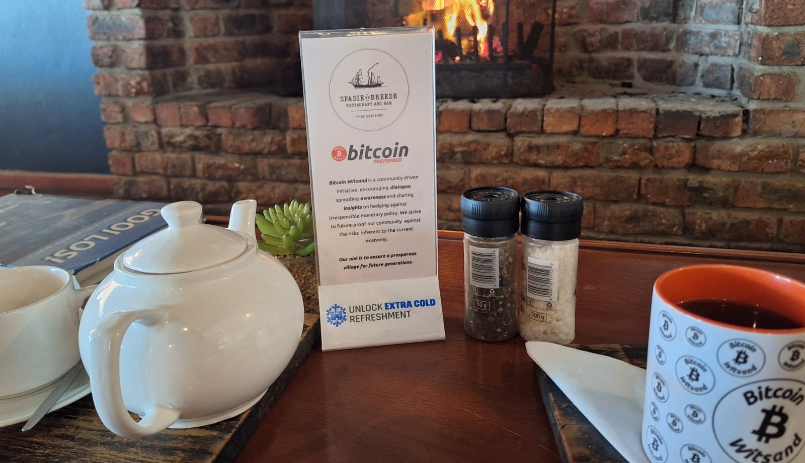 The Spasie on Breede Restaurant and Bar is just one of many establishments accepting Bitcoin. Source: Edwin Jones